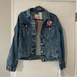NWT Levi’s Red Sox Jean Denim Jacket